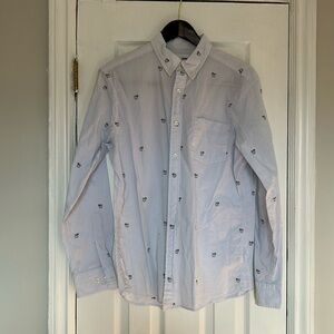 Sonoma long sleeve button down - cocktail themed